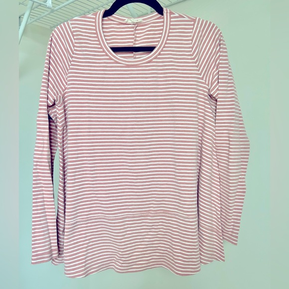 Easel Striped Oversized Tunic Top Size Small - Picture 1 of 8